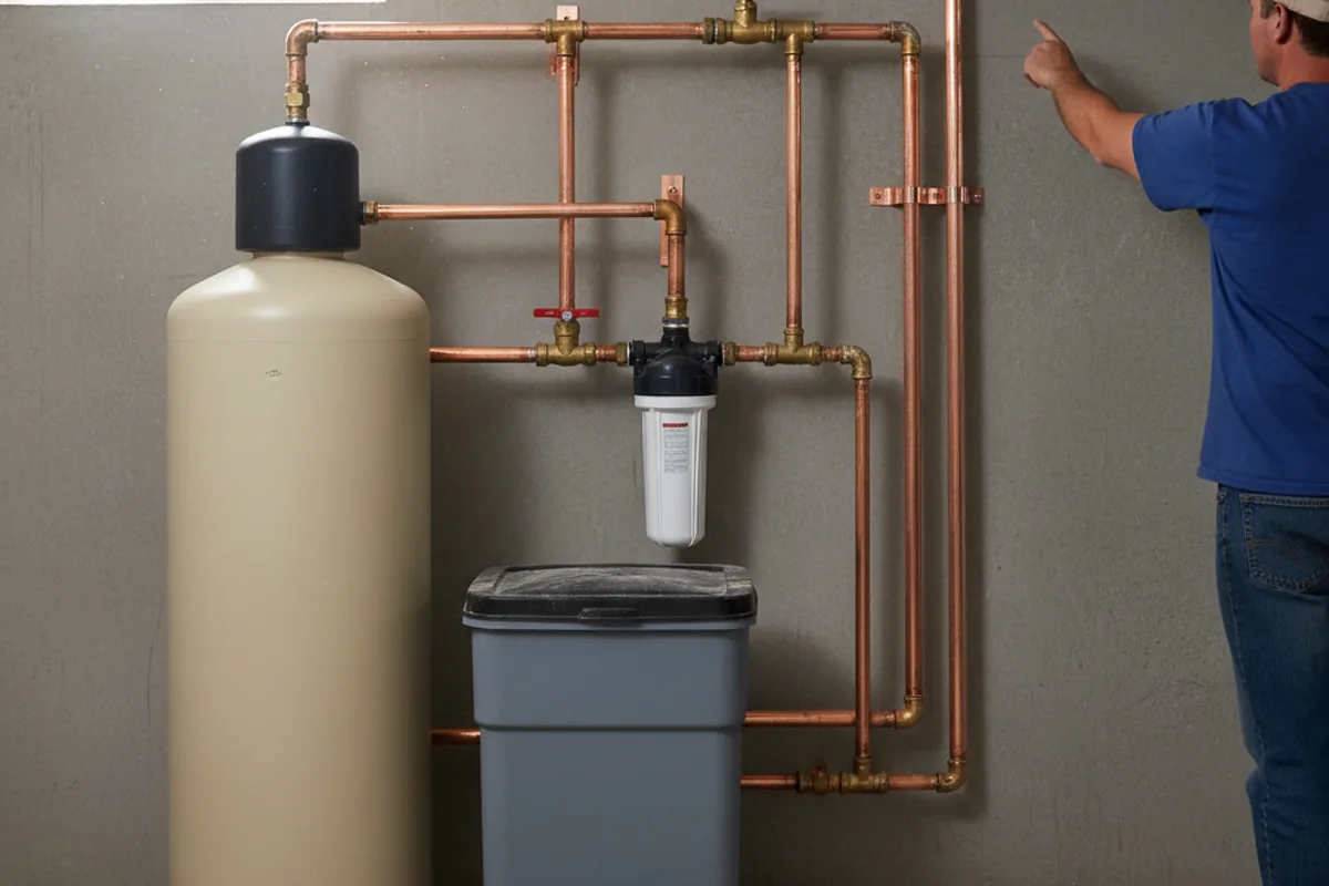 Whole-house water treatment system installed in Walland